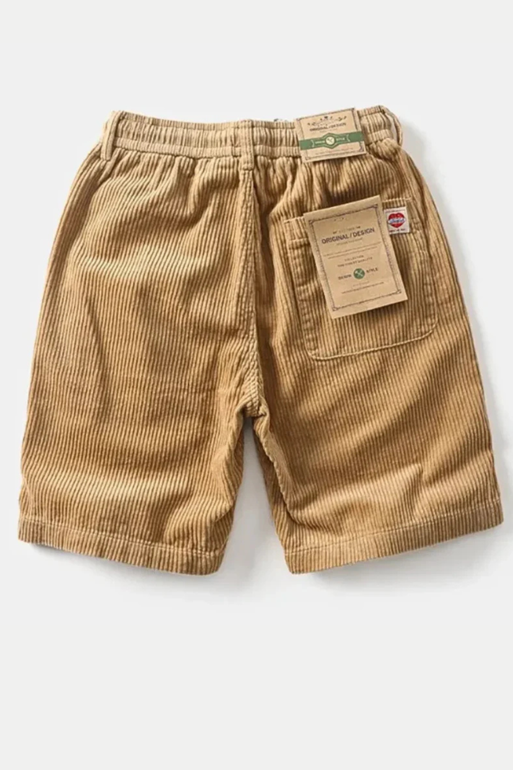 Men's Casual Wide Wale Corduroy Shorts - Summer Comfort