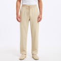 Men's Relaxed Fit Cotton Pants - Casual Wear