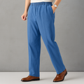 Men's Relaxed Fit Linen Pants - Casual Wear