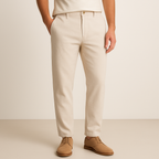Men's Relaxed Fit Linen Pants - Casual Everyday Wear