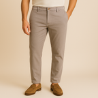Men's Relaxed Fit Linen Pants - Casual Everyday Wear