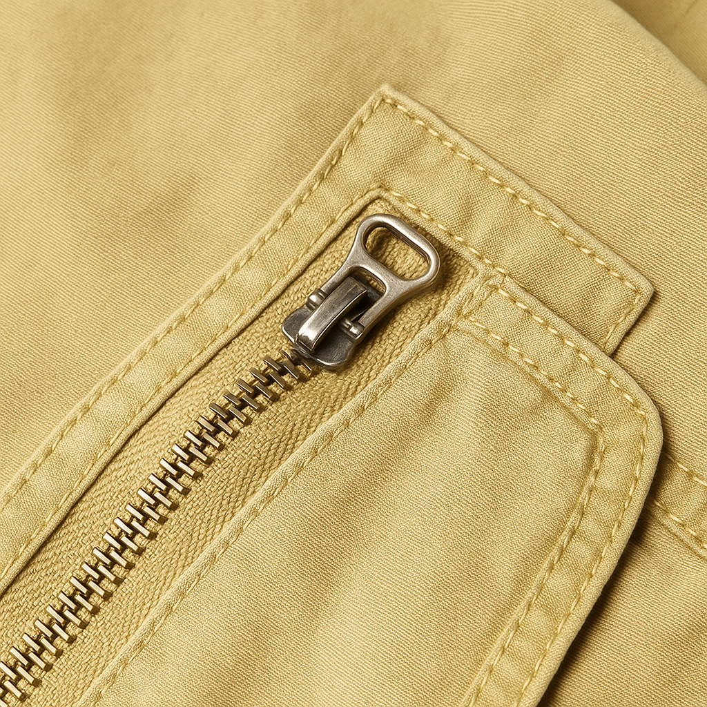 Men's Slim Fit Cotton Cargo Pants - Everyday Casual
