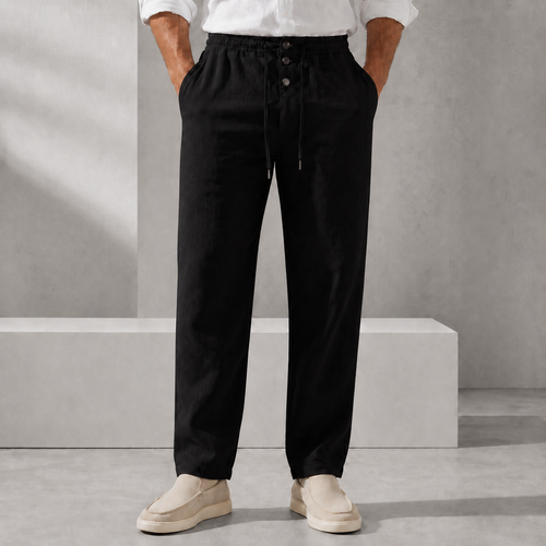 Women's Linen Pants - Relaxed Fit
