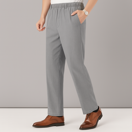 Men's Relaxed Fit Linen Pants - Casual Wear