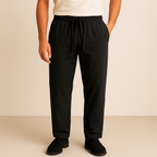 Men's Relaxed Fit Linen Pants - Casual Wear