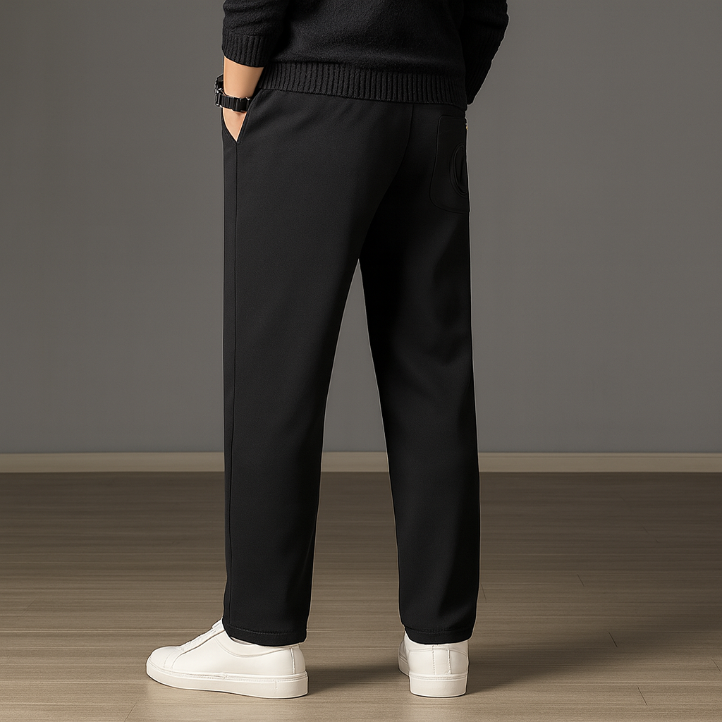 Men's Ice Silk Sweatpants - Relaxed Fit