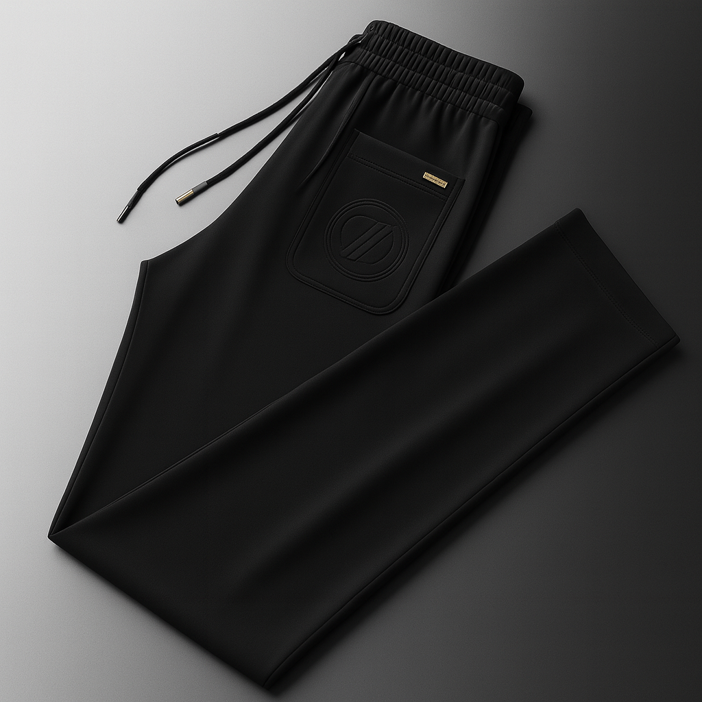 Men's Ice Silk Sweatpants - Relaxed Fit