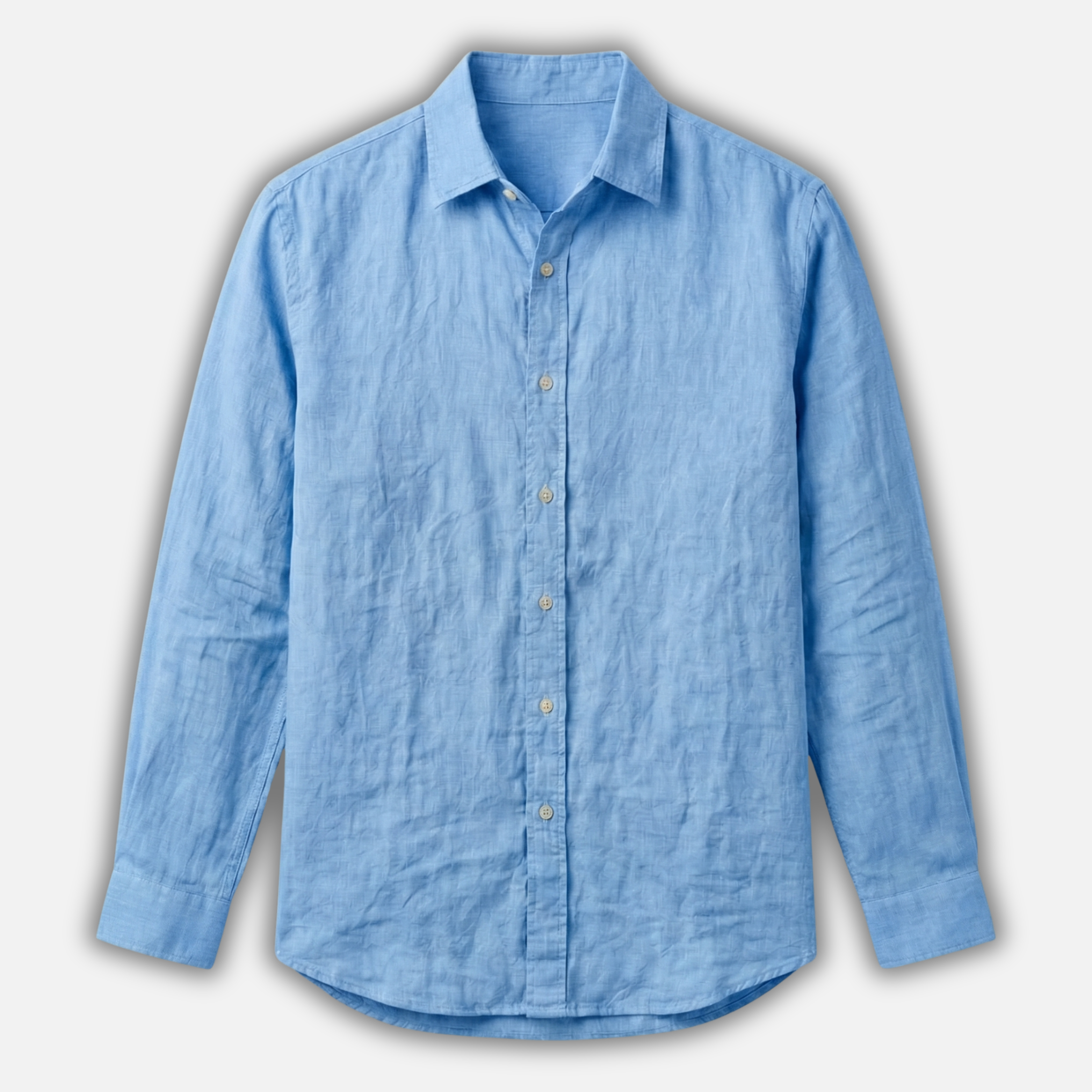 Men's Lightweight Casual Linen Shirt for Summer