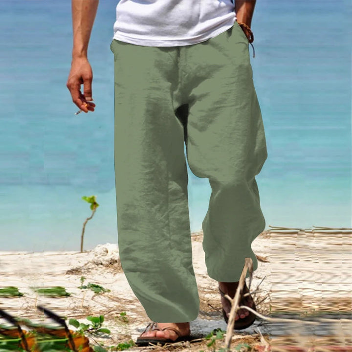 Men's Casual Beach Pants - Relaxed Fit Summer Wear