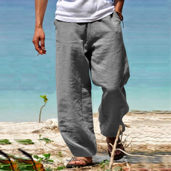 Men's Casual Beach Pants - Relaxed Fit Summer Wear