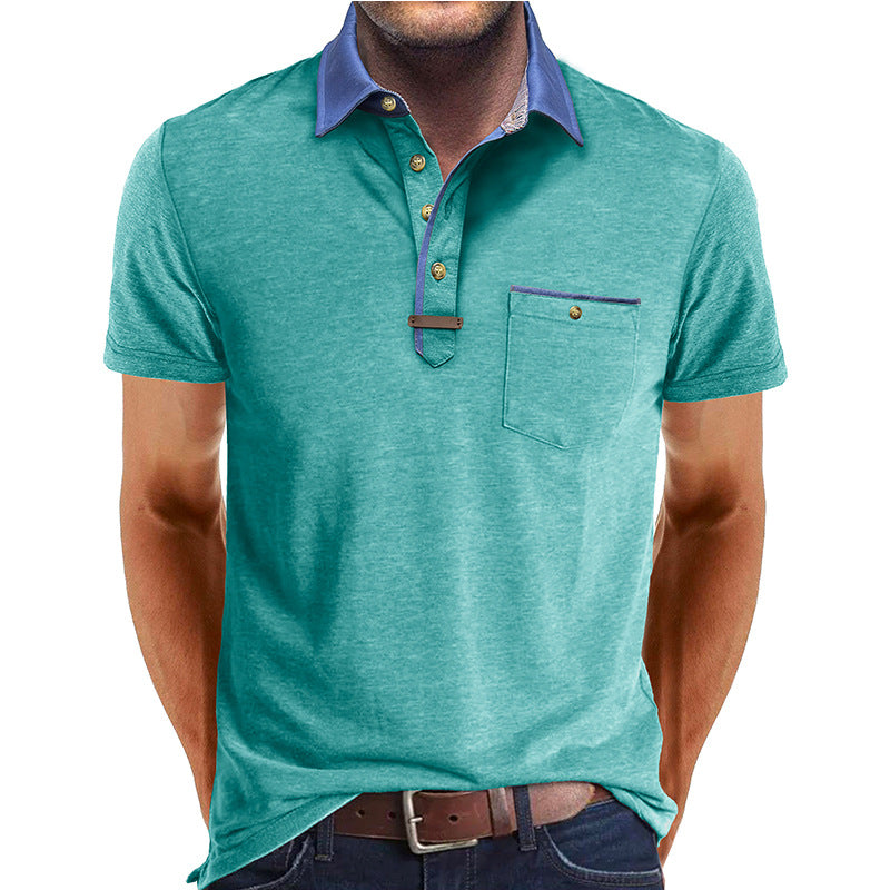 Men's Casual Cotton Polo Shirt - Everyday Wear