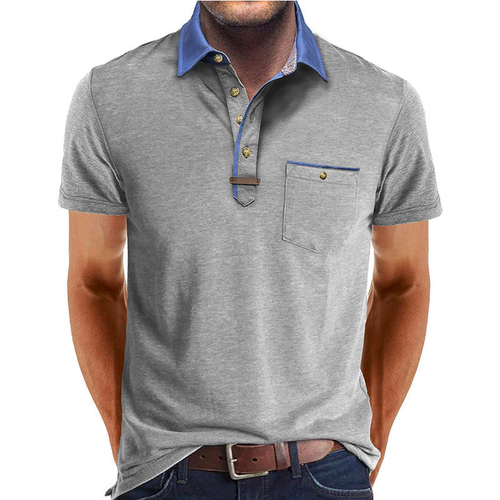 Men's Casual Cotton Polo Shirt - Everyday Wear