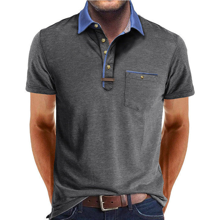 Men's Casual Cotton Polo Shirt - Everyday Wear