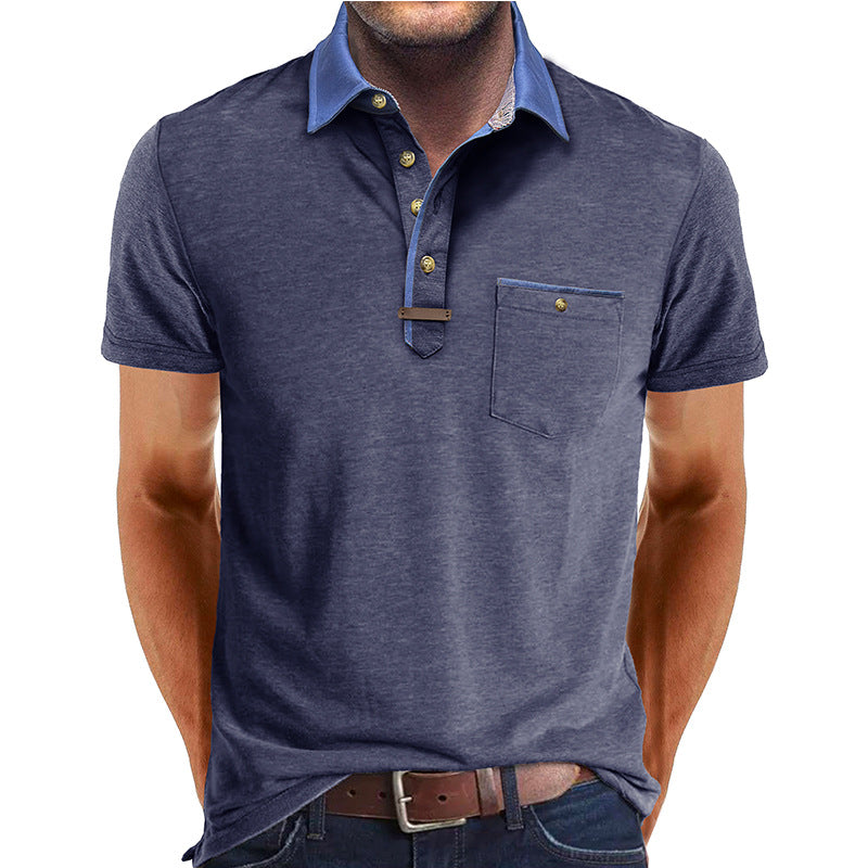 Men's Casual Cotton Polo Shirt - Everyday Wear
