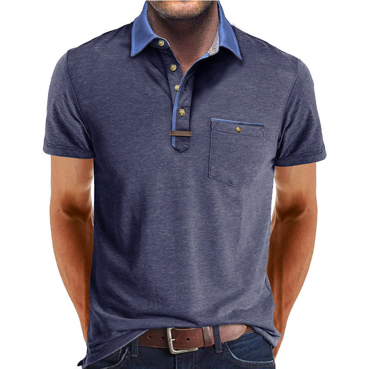 Men's Casual Cotton Polo Shirt - Everyday Wear