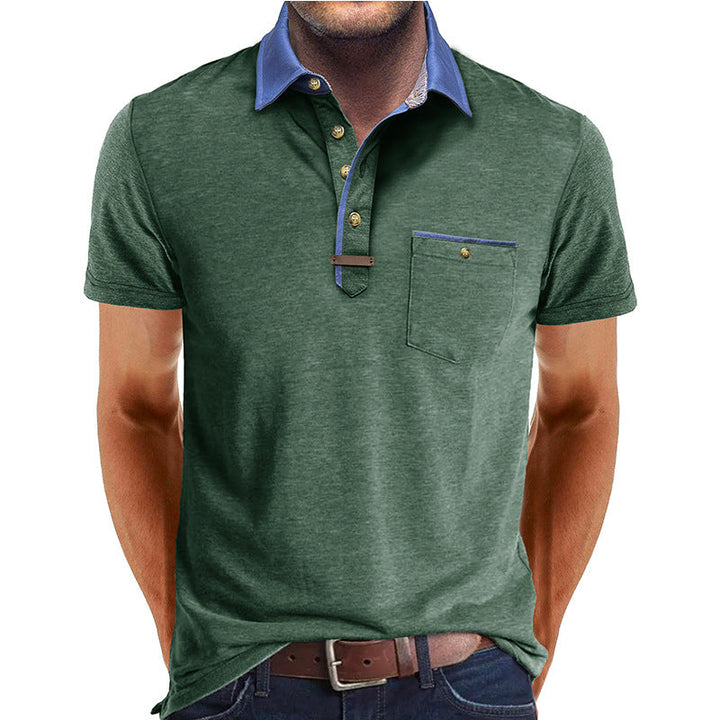 Men's Casual Cotton Polo Shirt - Everyday Wear