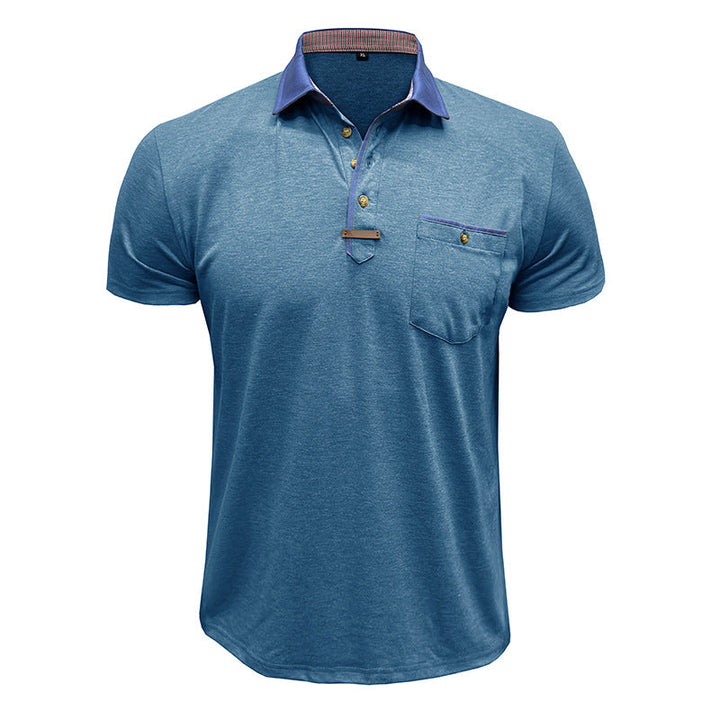 Men's Casual Cotton Polo Shirt - Everyday Wear