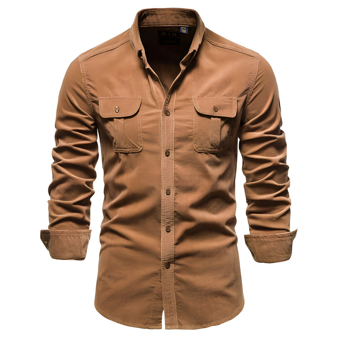 Men's Casual Knit Shirt - Relaxed Fit