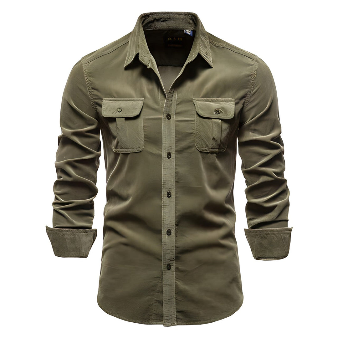 Men's Casual Knit Shirt - Relaxed Fit