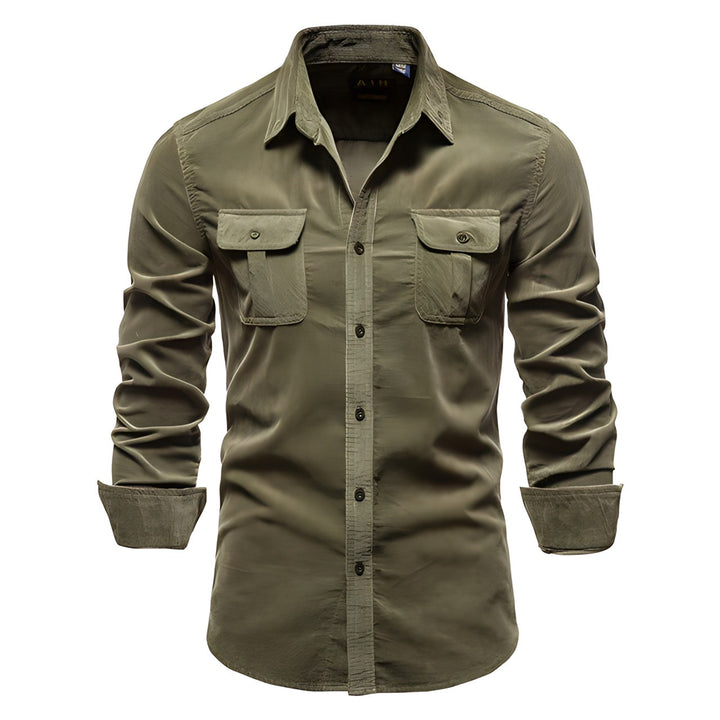 Men's Casual Knit Shirt - Relaxed Fit
