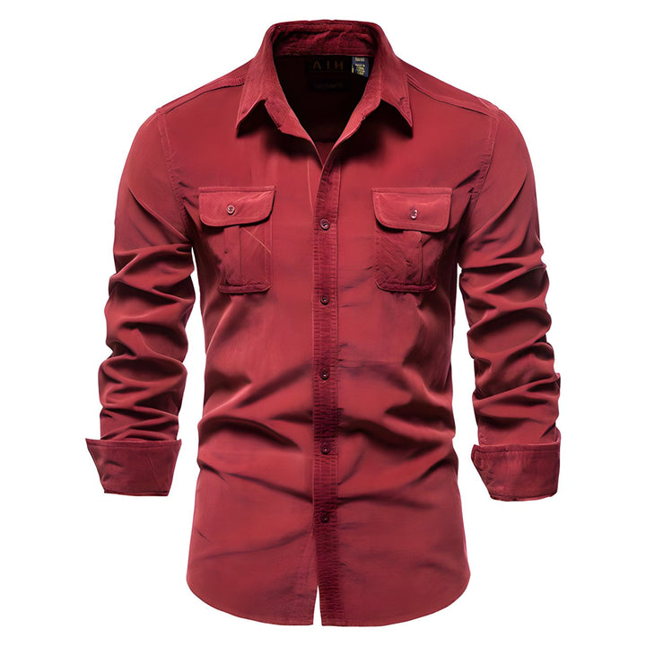 Men's Casual Knit Shirt - Relaxed Fit