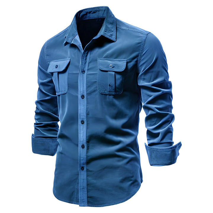 Men's Casual Knit Shirt - Relaxed Fit