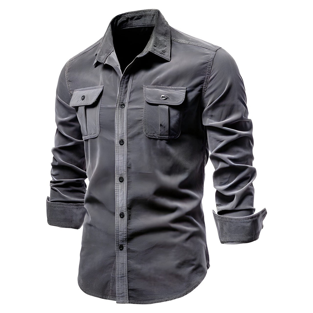 Men's Casual Knit Shirt - Relaxed Fit