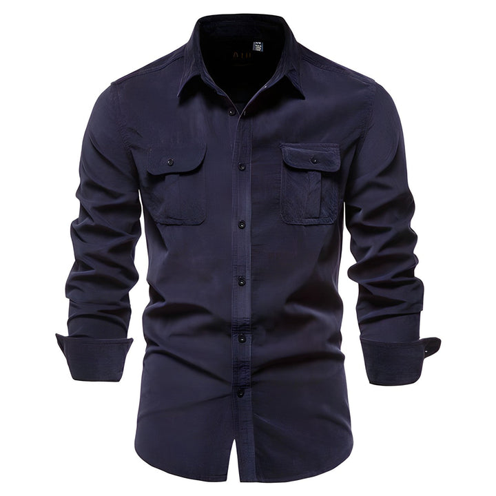Men's Casual Knit Shirt - Relaxed Fit