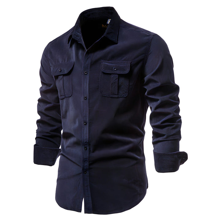Men's Casual Knit Shirt - Relaxed Fit