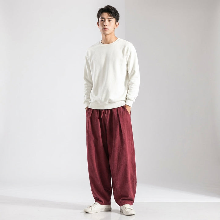 Men's Casual Relaxed Fit Cord Pants