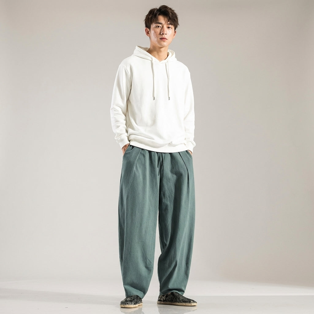 Men's Casual Relaxed Fit Cord Pants
