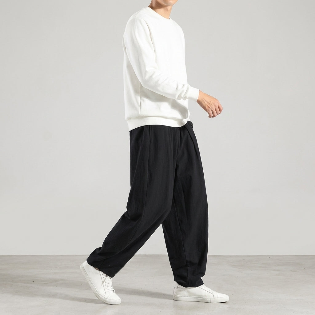 Men's Casual Relaxed Fit Cord Pants
