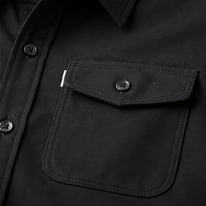 Men's Chest Pocket Button-Up Overshirt