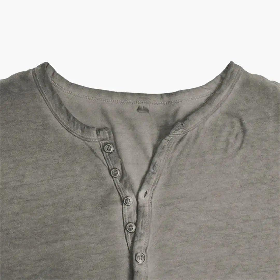 Men's Classic Knit Long Sleeve Shirt - Casual Everyday Wear