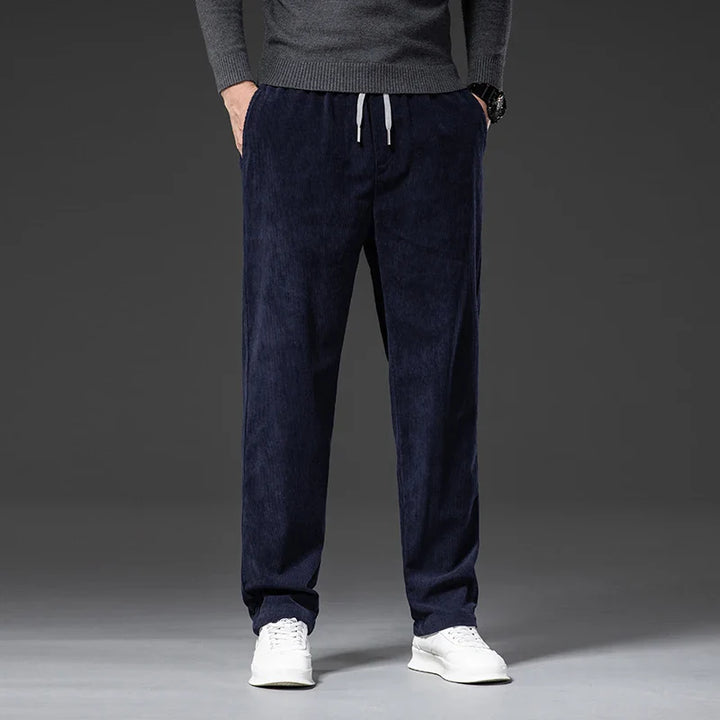 Men's Corduroy Pants - Relaxed Fit Casual