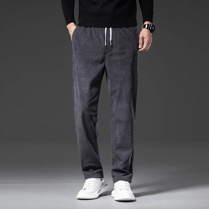 Men's Corduroy Pants - Relaxed Fit Casual