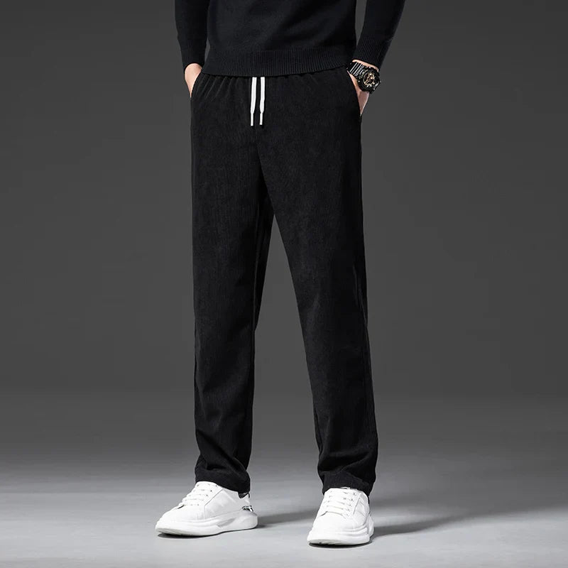 Men's Corduroy Pants - Relaxed Fit Casual