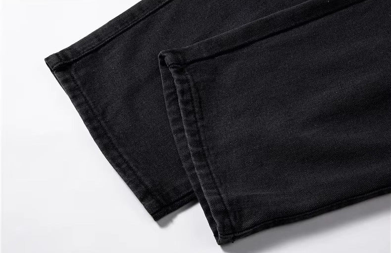 Men's Handstitched Relaxed Fit Denim Jeans - Casual Wear