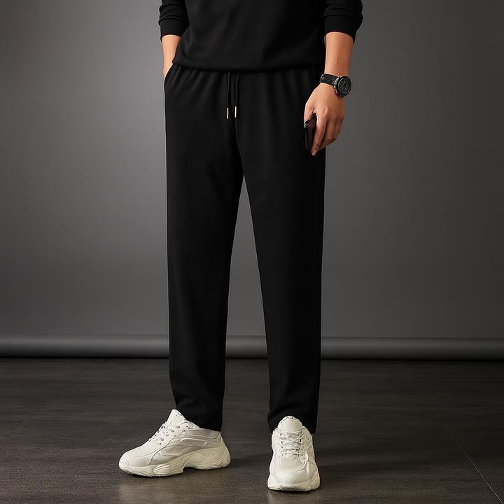 Men's Ice Silk Sweatpants - Relaxed Fit