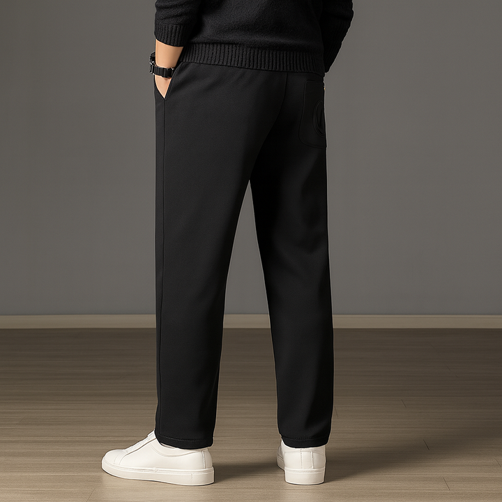 Men's Ice Silk Sweatpants - Relaxed Fit