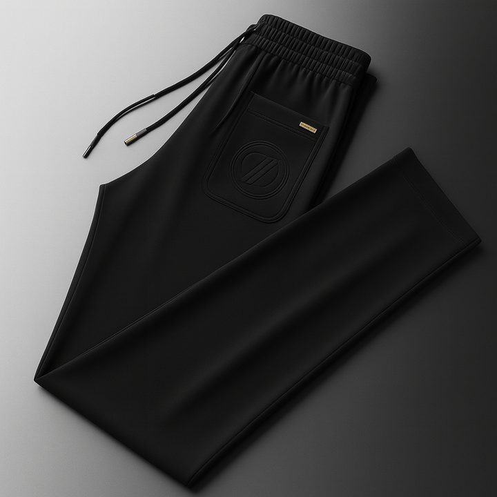 Men's Ice Silk Sweatpants - Relaxed Fit