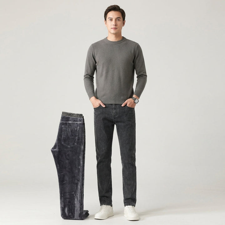 Men's Insulated Winter Jeans for Ultimate Comfort