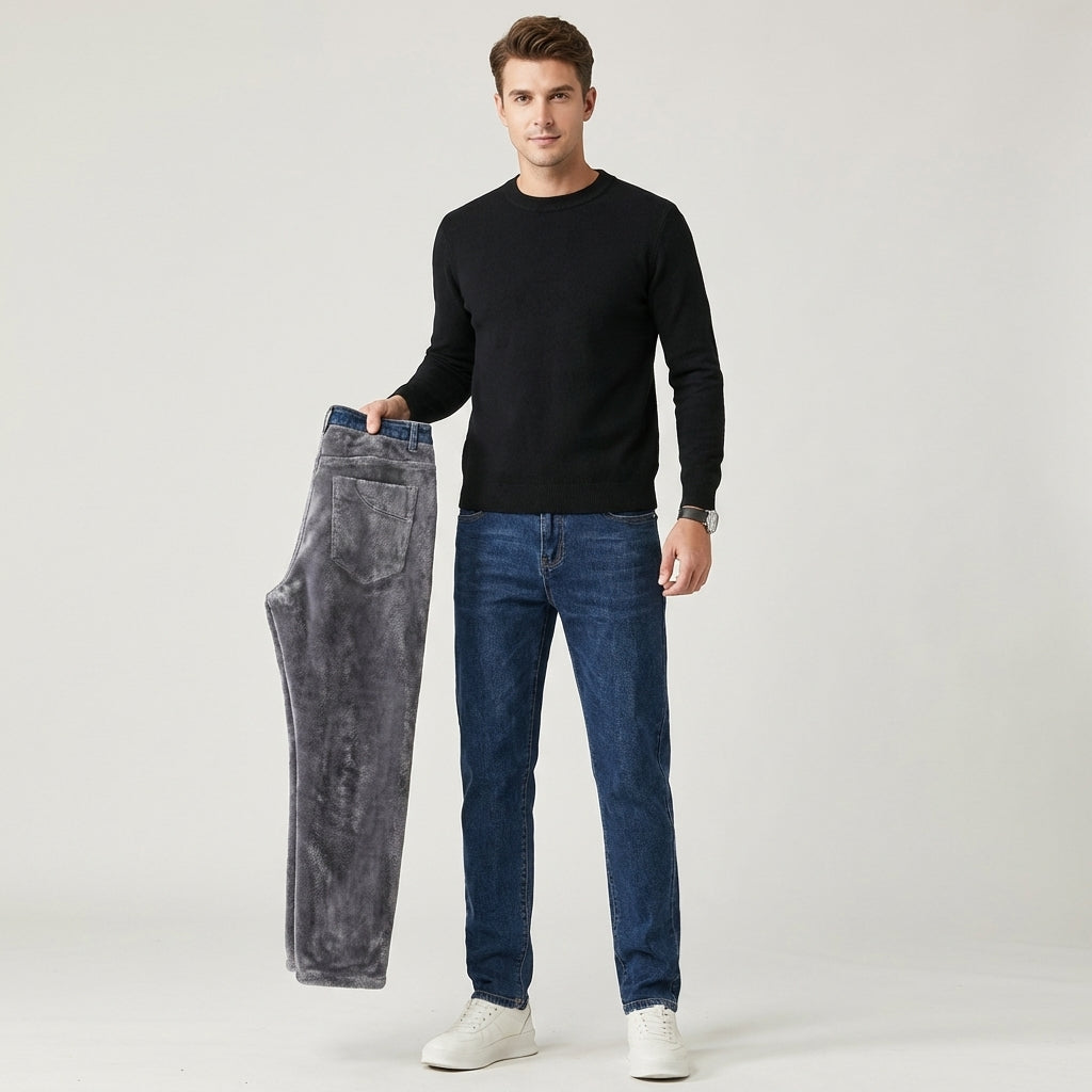 Men's Insulated Winter Jeans for Ultimate Comfort