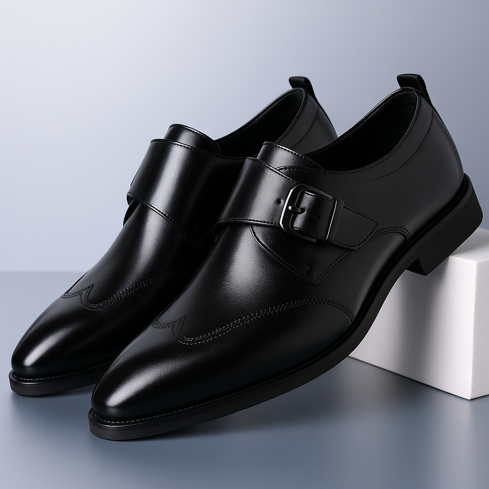 Men's Leather Dress Shoes - Formal Occasion