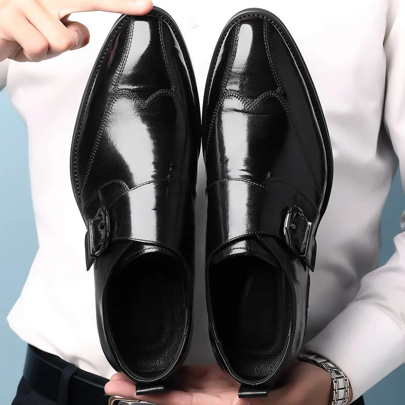 Men's Leather Dress Shoes - Formal Occasion