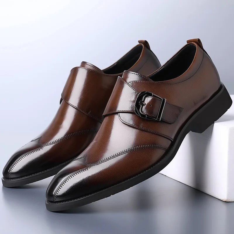 Men's Leather Dress Shoes - Formal Occasion
