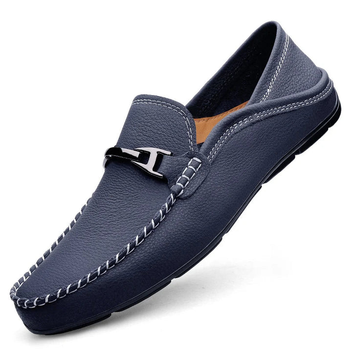 Men's Leather Loafers - Classic Fit