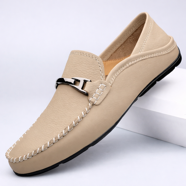 Men's Leather Loafers - Classic Fit