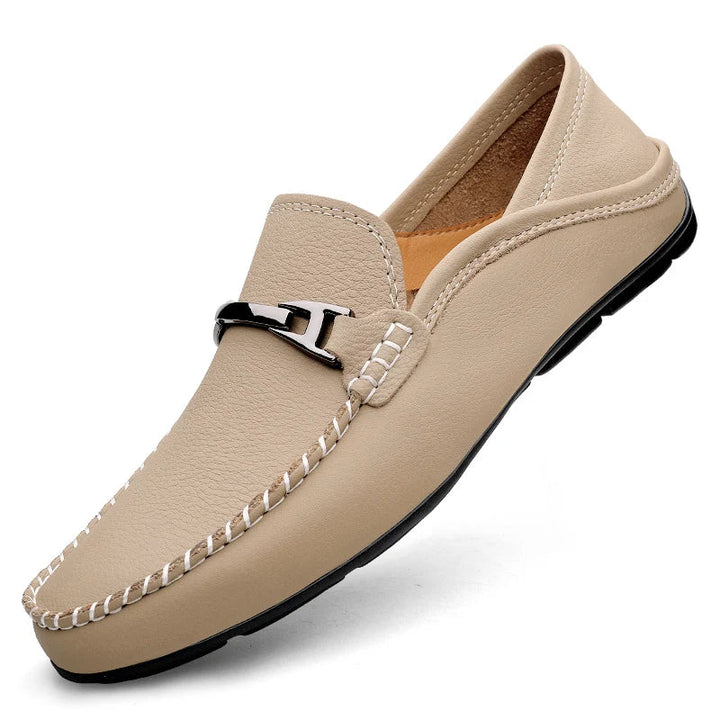 Men's Leather Loafers - Classic Fit