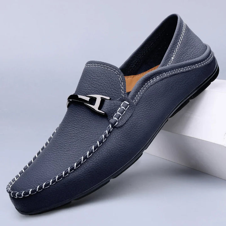 Men's Leather Loafers - Classic Fit